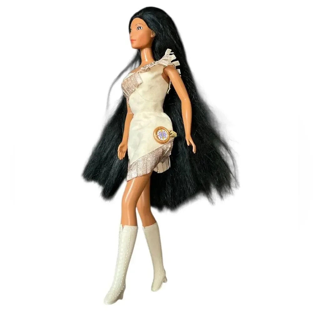 Disney Barbie Pocahontas Vintage 1966 Doll EUC